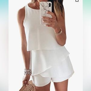 White Romper